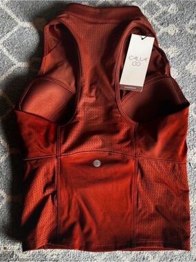 CALIA powermove 1/2 zip crop tank